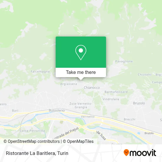 Ristorante La Baritlera map