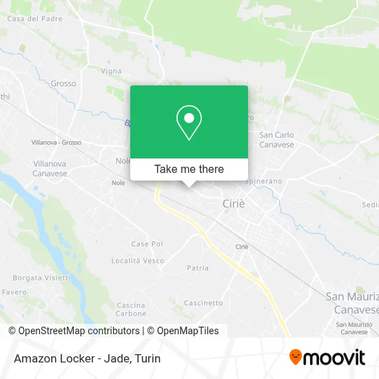Amazon Locker - Jade map