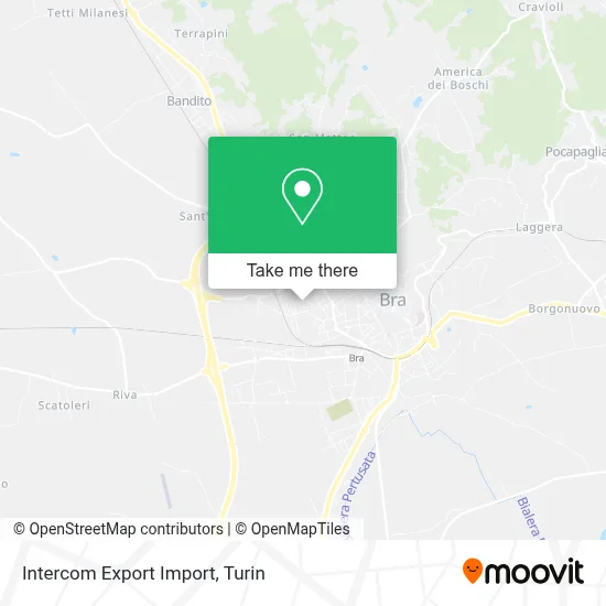 Intercom Export Import map