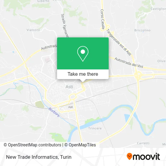 New Trade Informatics map