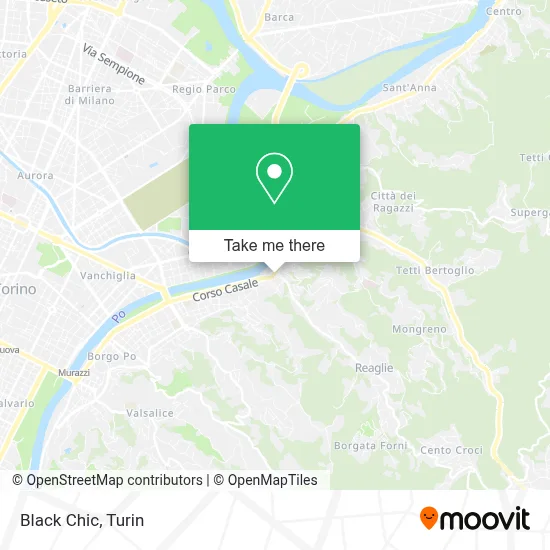 Black Chic map