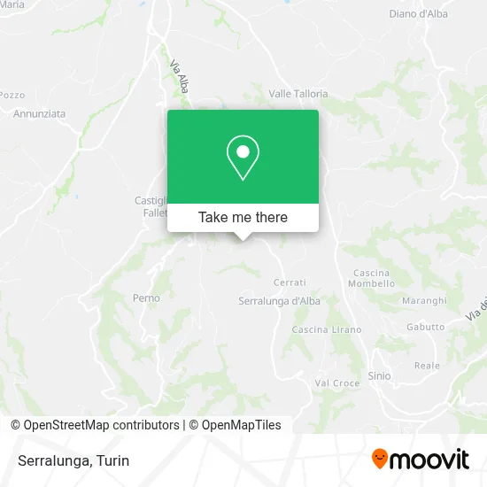 Serralunga map