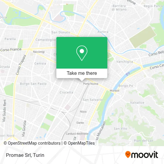 Promae Srl map