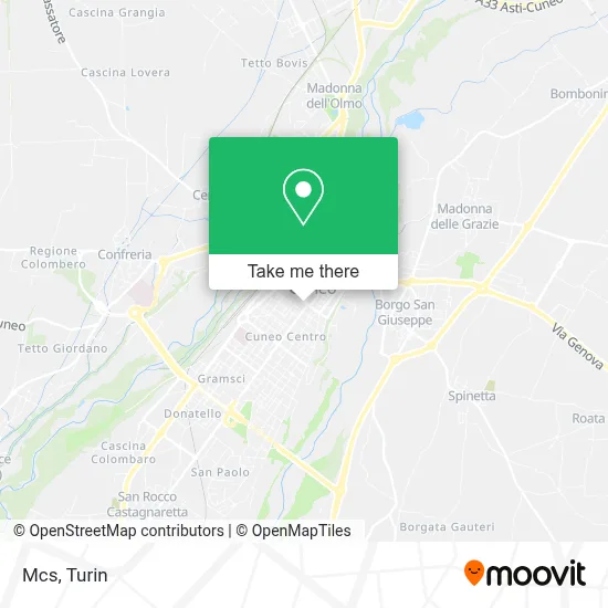 Mcs map