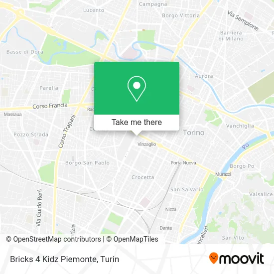 Bricks 4 Kidz Piemonte map