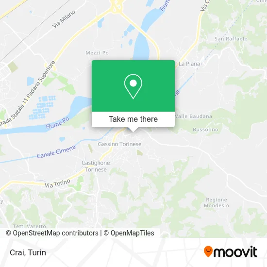 Crai map