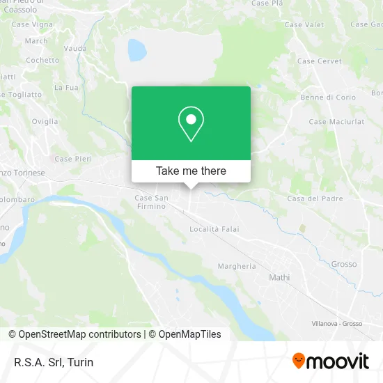 R.S.A. Srl map