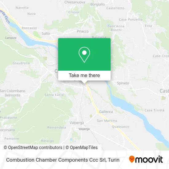 Combustion Chamber Components Ccc Srl map