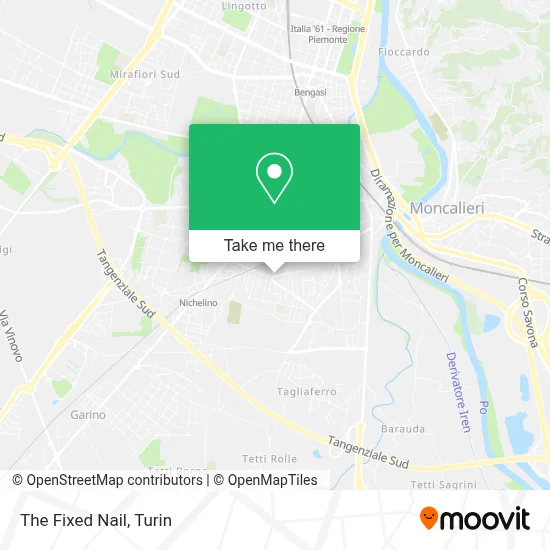The Fixed Nail map