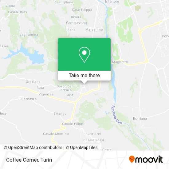 Coffee Corner map