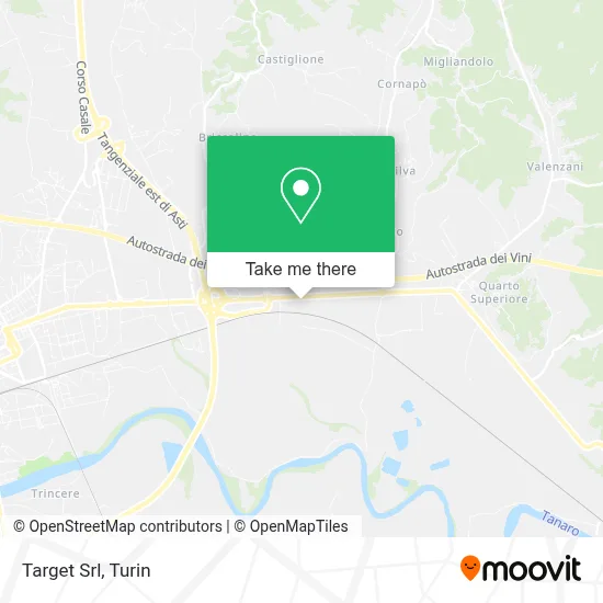 Target Srl map