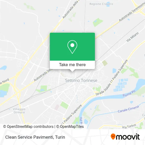 Clean Service Pavimenti map