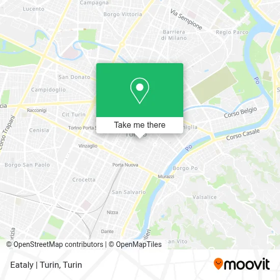 Eataly | Turin map