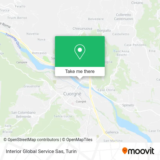 Interior Global Service Sas map