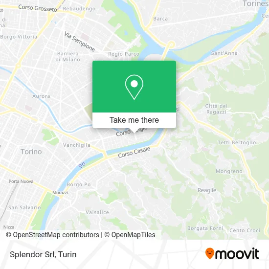 Splendor Srl map