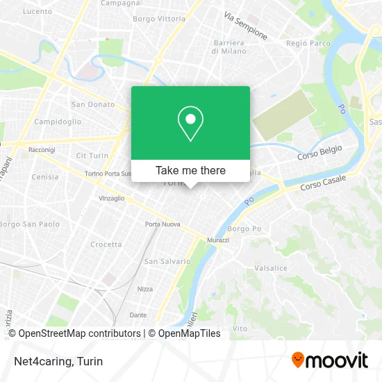 Net4caring map