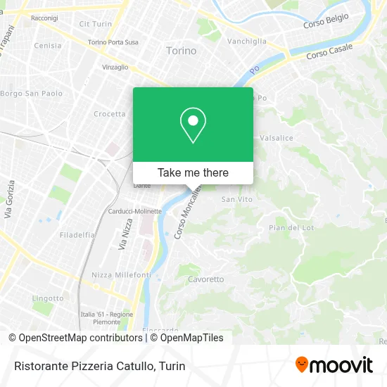 Ristorante Pizzeria Catullo map
