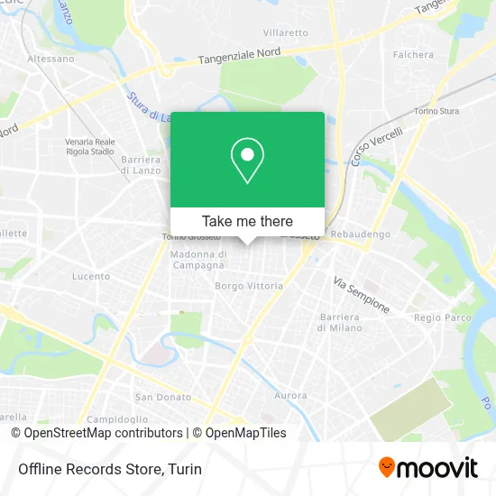 Offline Records Store map