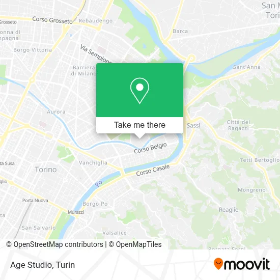 Age Studio map