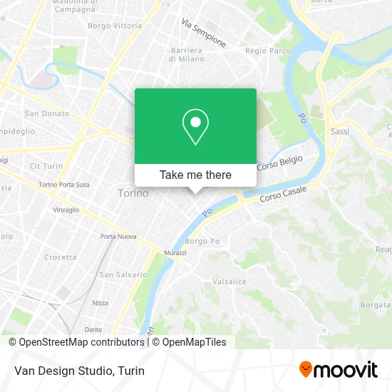 Van Design Studio map