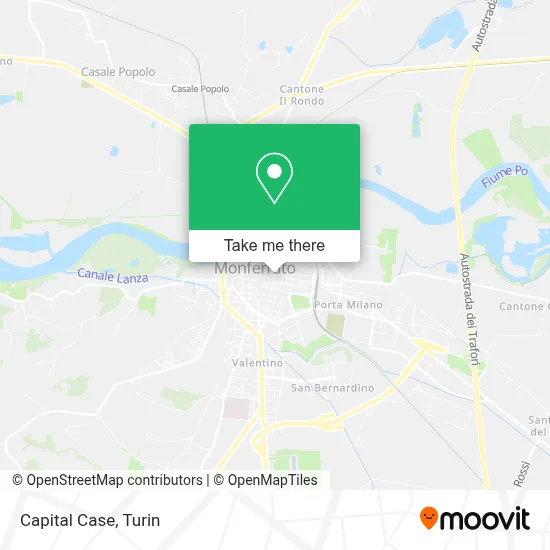 Capital Case map