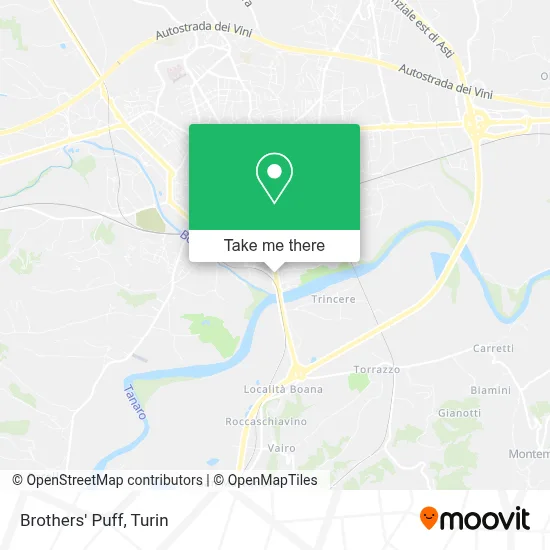 Brothers' Puff map