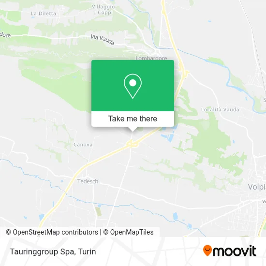 Tauringgroup Spa map
