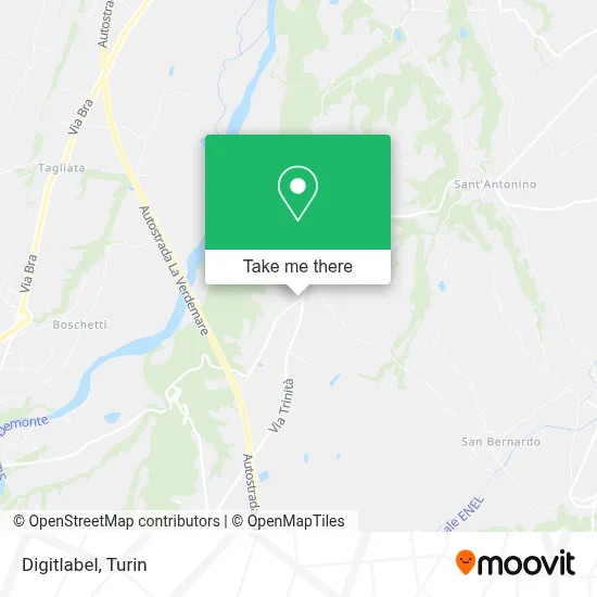 Digitlabel map
