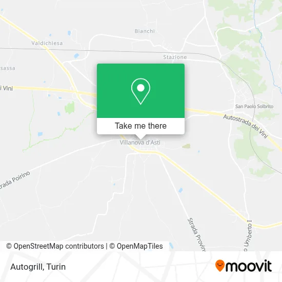 Autogrill map