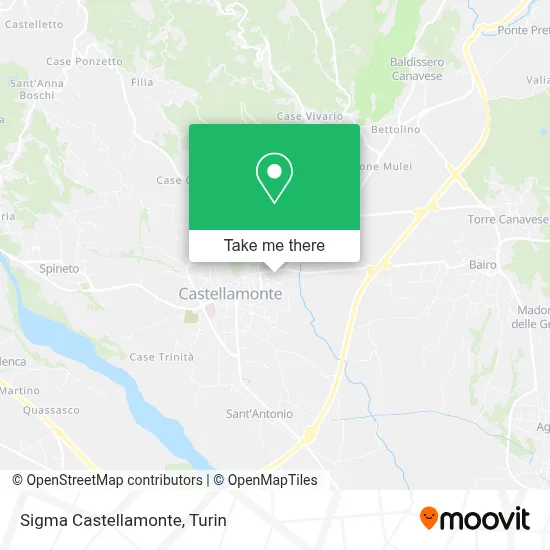 Sigma Castellamonte map