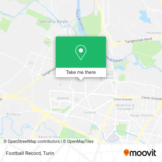 Football Record map