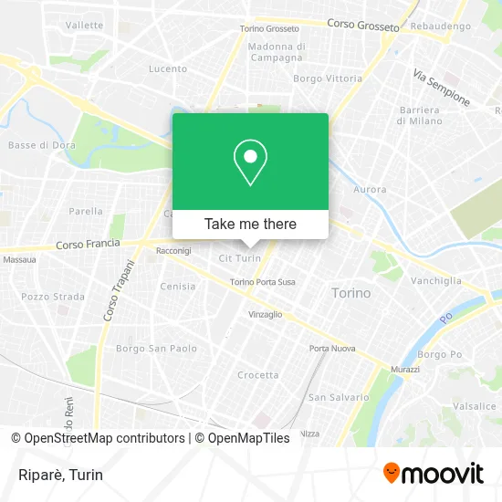 Riparè map
