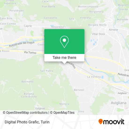 Digital Photo Grafic map