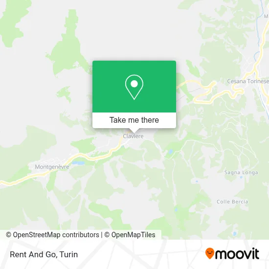 Rent And Go map