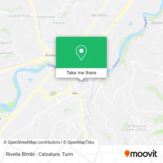 Rivella Bimbi - Calzature map
