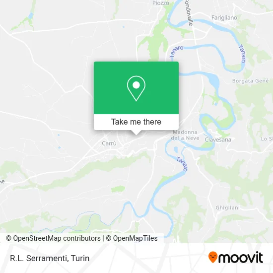 R.L. Serramenti map