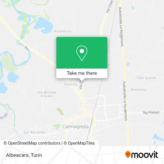 Albeacars map