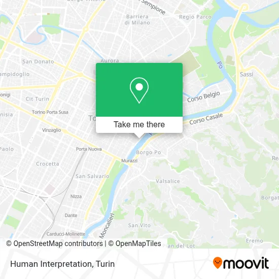 Human Interpretation map