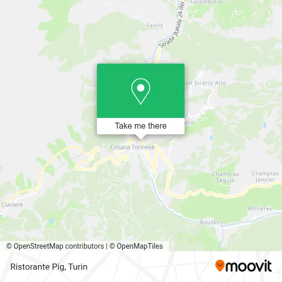 Ristorante Pig map