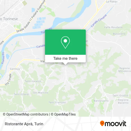 Ristorante Aprà map