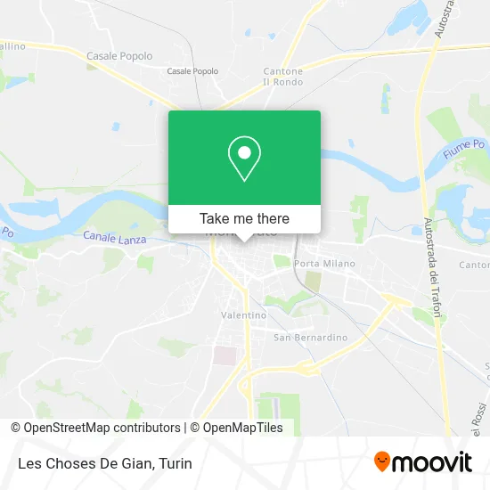 Les Choses De Gian map