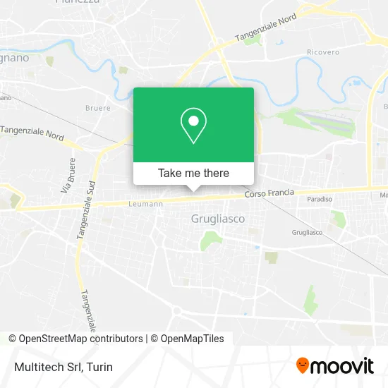Multitech Srl map