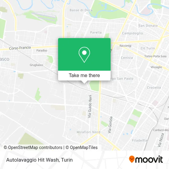 Autolavaggio Hit Wash map