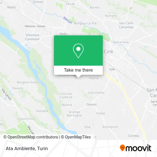 Ata Ambiente map