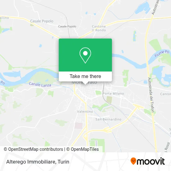 Alterego Immobiliare map