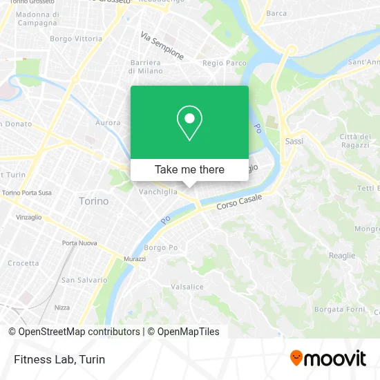 Fitness Lab map