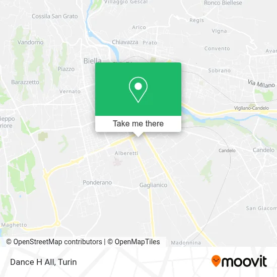 Dance H All map
