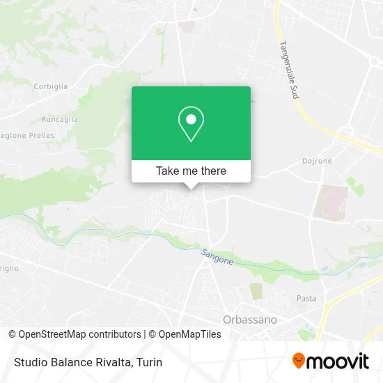 Studio Balance Rivalta map