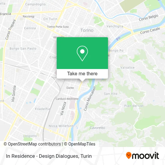In Residence - Design Dialogues map