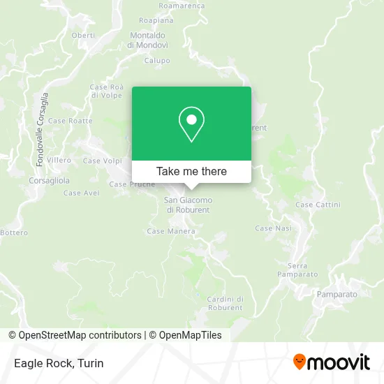Eagle Rock map